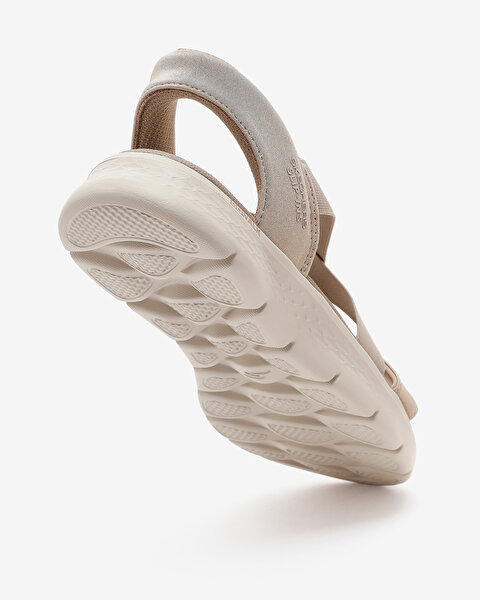 Skechers Go Walk Flex Sandal Kadın Bej Sandalet 141489 TPE-6