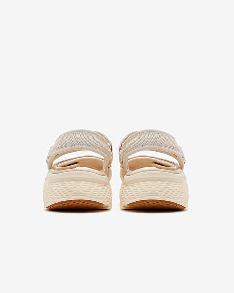Skechers Max Cushioning Elite 2.0 Sandal Kadın Bej Sandalet 141617 NAT-4