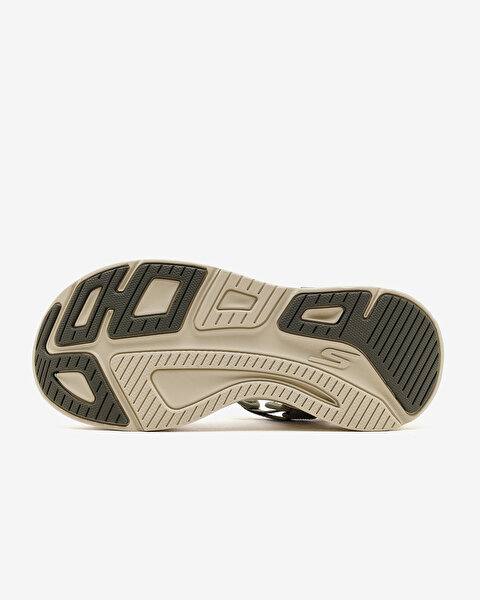 Skechers Max Cushioning Elite 2.0 Sandal Kadın Haki Sandalet 141617 OLV-3