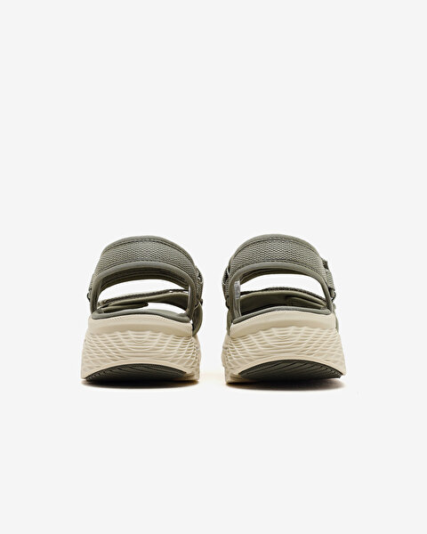 Skechers Max Cushioning Elite 2.0 Sandal Kadın Haki Sandalet 141617 OLV-4
