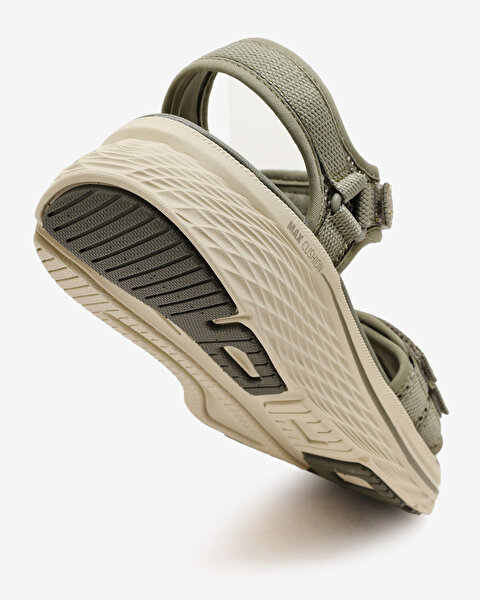 Skechers Max Cushioning Elite 2.0 Sandal Kadın Haki Sandalet 141617 OLV-6
