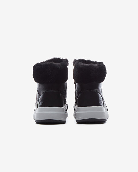 Skechers Glacial Ultra  -  Cozyly Kadın Siyah Bot 144178 BLK-4