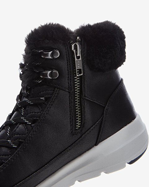 Skechers Glacial Ultra  -  Cozyly Kadın Siyah Bot 144178 BLK-6