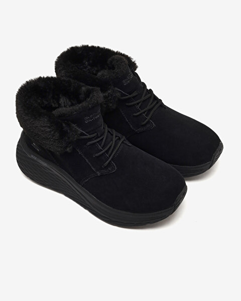 Skechers Max Cushioning Elite 2.0 Boot Snow Daze Kadın Siyah Bot 144368 BBK-5