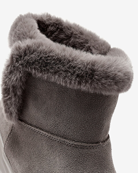 Skechers On-the-go Stellar - Cozy Step Kadın Bej Kar Botu 144775 DKTP-12