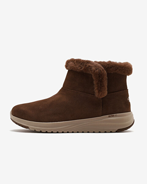 Skechers On-the-go Stellar-cozy Step Kadın Kahverengi Kar Botu 144775 CHOC