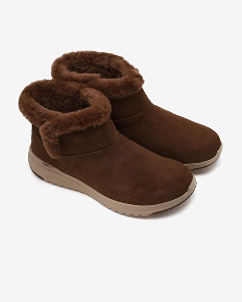 Skechers On-the-go Stellar-cozy Step Kadın Kahverengi Kar Botu 144775 CHOC-5