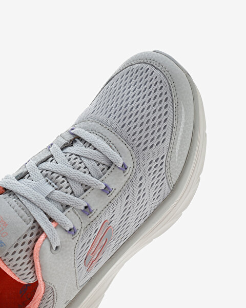 Skechers Relaxed Fit: D'lux Walker  -  Infinite Motion Kadın Gri Spor Ayakkabı 149023 LGCL-8