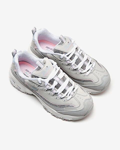 Skechers D'lites  -  Sparkling Rain Kadın Gri Sneakers 149060 LGPK-5