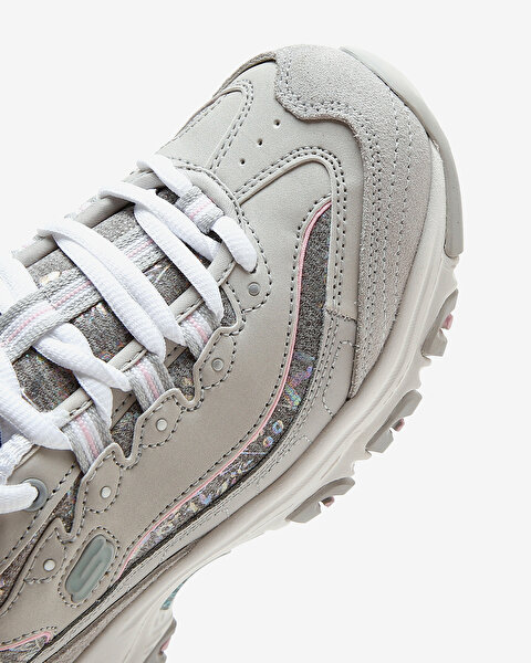 Skechers D'lites  -  Sparkling Rain Kadın Gri Sneakers 149060 LGPK-7