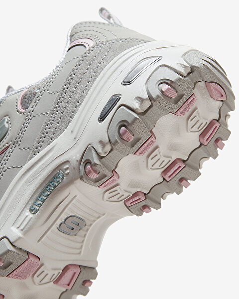 Skechers D'lites  -  Sparkling Rain Kadın Gri Sneakers 149060 LGPK-8