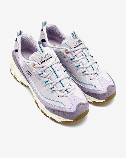 Skechers D'lites - Bold Views Kadın Mor Sneakers 149589 LVMT-5