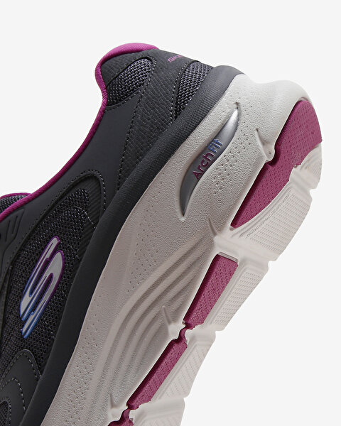 Skechers Arch Fit D'lux Kadın Gri Spor Ayakkabı 149686 CCPR-7