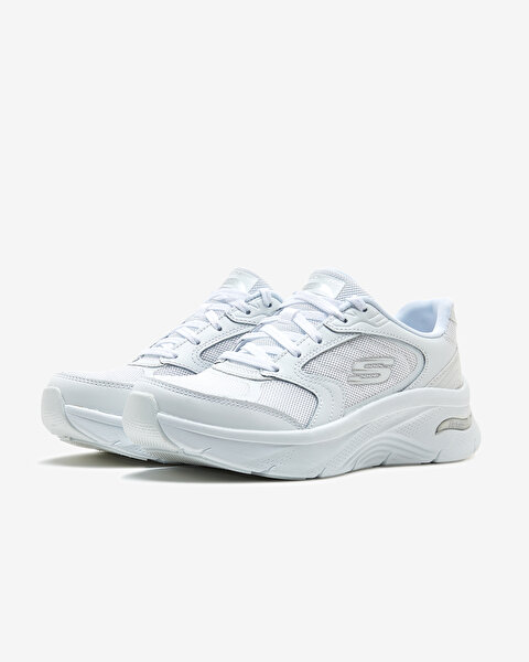 Skechers Arch Fit D'lux Kadın Beyaz Spor Ayakkabı 149686 WHT-2