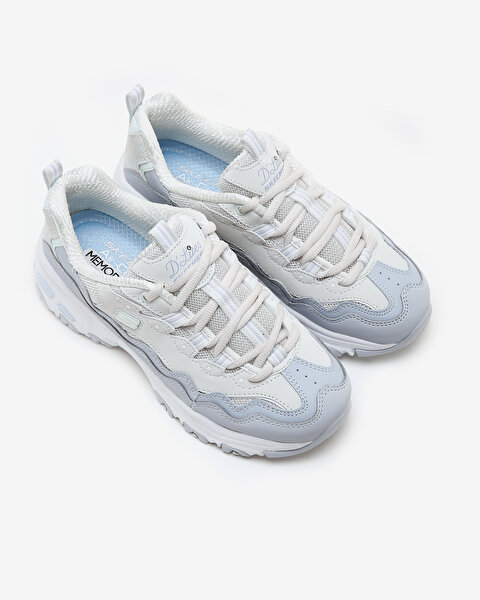Skechers D'lites Kadın Beyaz/lila Sneakers 149792 WPW-5