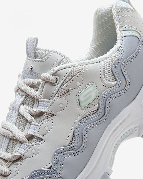 Skechers D'lites Kadın Beyaz/lila Sneakers 149792 WPW-7