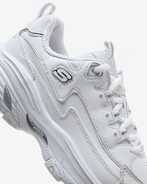 Skechers Arch Fit D'lites - Gentle Path Kadın Beyaz Sneakers 149804 WSL-6
