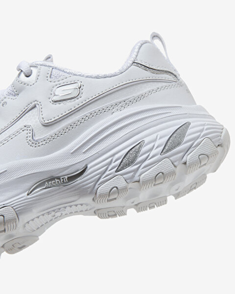 Skechers Arch Fit D'lites - Gentle Path Kadın Beyaz Sneakers 149804 WSL-7