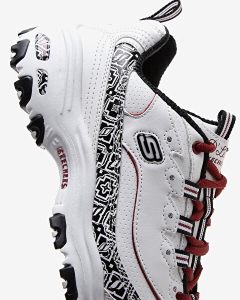 Skechers D'lites - Diamond Legacy Kadın Beyaz Sneakers 149980 WBK-7