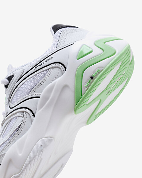 Skechers D'lites Hyper Burst  -  Spinoff Kadın Beyaz Sneakers 149983 WBLM-7
