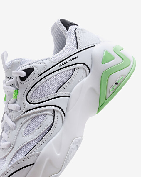 Skechers D'lites Hyper Burst  -  Spinoff Kadın Beyaz Sneakers 149983 WBLM-8