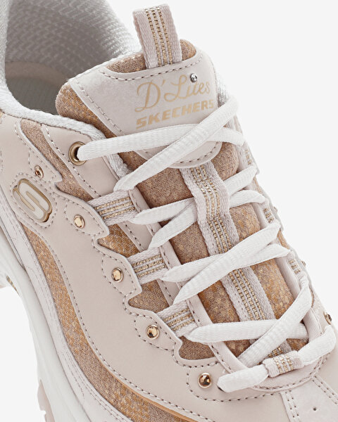 Skechers D'lites - Up Scale Kadın Natürel/altın Sneakers 150036 NTGD-8