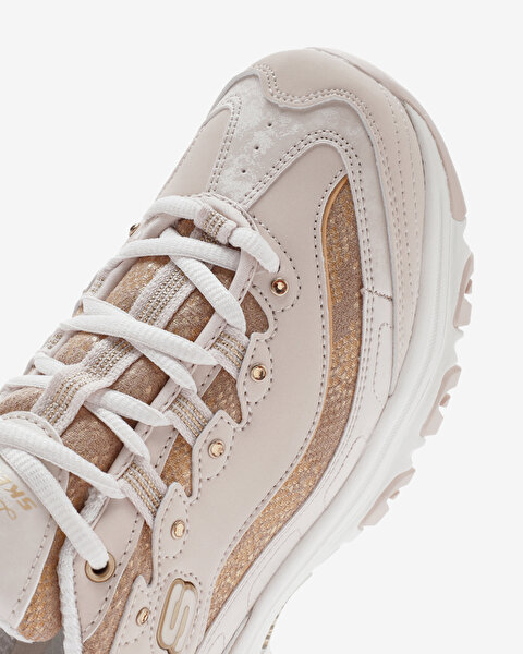 Skechers D'lites - Up Scale Kadın Natürel/altın Sneakers 150036 NTGD-9