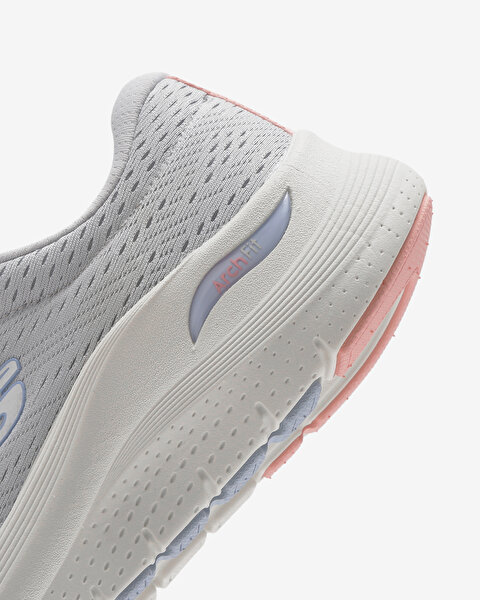 Skechers Arch Fit 2.0  -  Big League Kadın Gri Spor Ayakkabı 150051 LGMT-7