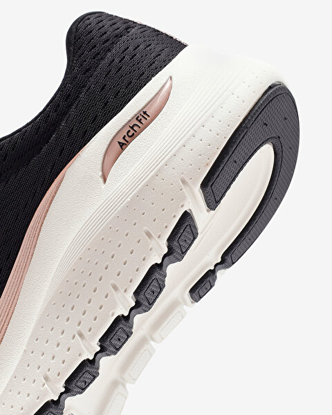 Skechers Arch Fit 2.0 - Glow The Distance Kadın Siyah Spor Ayakkabı 150067TK BKRG-7