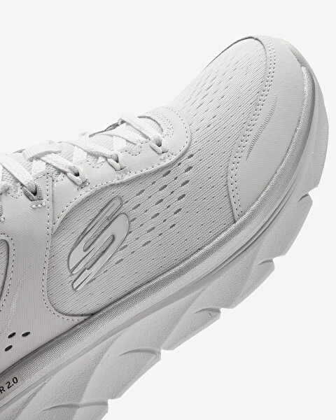 Skechers D'lux Walker 2.0 - Gradient Glam Kadın Beyaz Spor Ayakkabı 150103 WSL-7