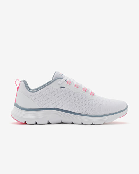 Skechers Flex Appeal 5.0 Kadın Beyaz/pembe/mavi Spor Ayakkabı 150201 WPKB-1