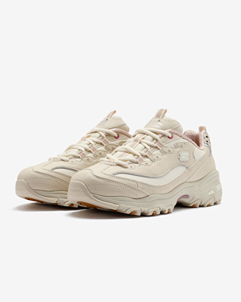 Skechers D'lites - Wildcats Kadın Bej Sneakers 150236 NTPK-2