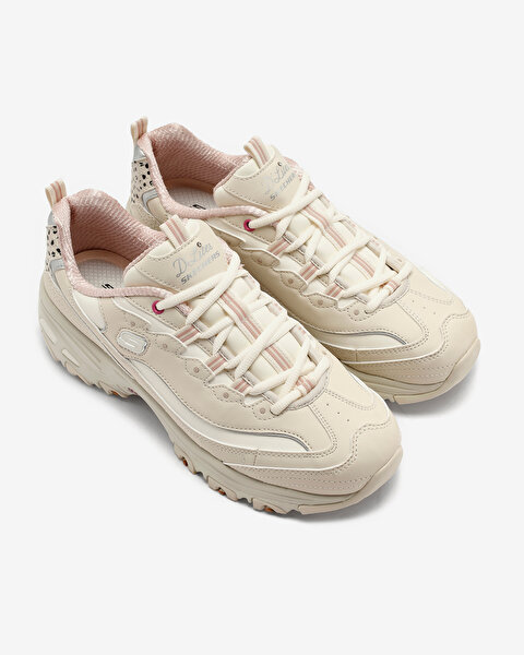 Skechers D'lites - Wildcats Kadın Bej Sneakers 150236 NTPK-5