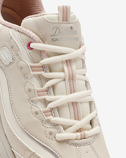 Skechers D'lites - Wildcats Kadın Bej Sneakers 150236 NTPK-7