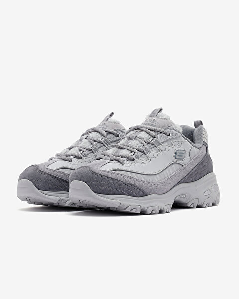 Skechers D'lites Kadın Gri Sneakers 150240 GYSL-2