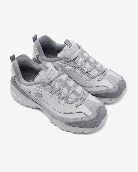Skechers D'lites Kadın Gri Sneakers 150240 GYSL-5