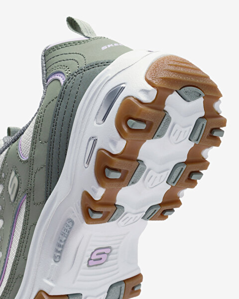 Skechers D'lites - Popular Vote Kadın Haki Sneakers 150241 GRMT-7