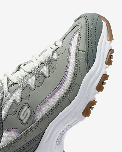Skechers D'lites - Popular Vote Kadın Haki Sneakers 150241 GRMT-9
