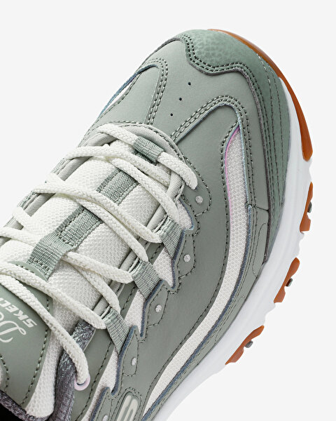 Skechers D'lites - Popular Vote Kadın Haki Sneakers 150241 GRMT-10