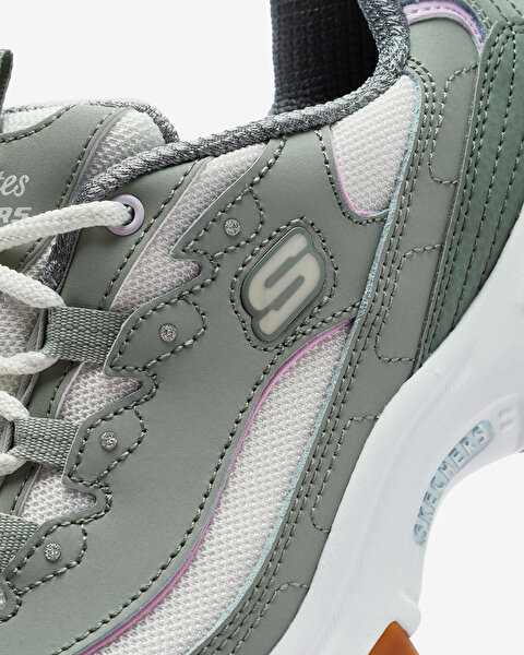 Skechers D'lites - Popular Vote Kadın Haki Sneakers 150241 GRMT-11