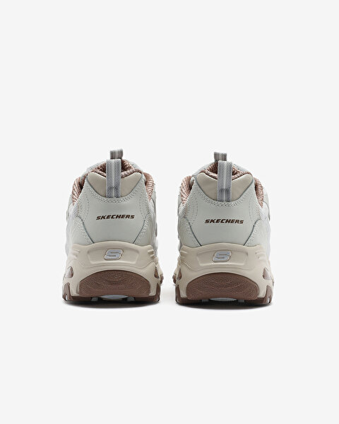 Skechers D'lites - Corduroy Chic Kadın Gri Sneakers 150242 GYBR-4