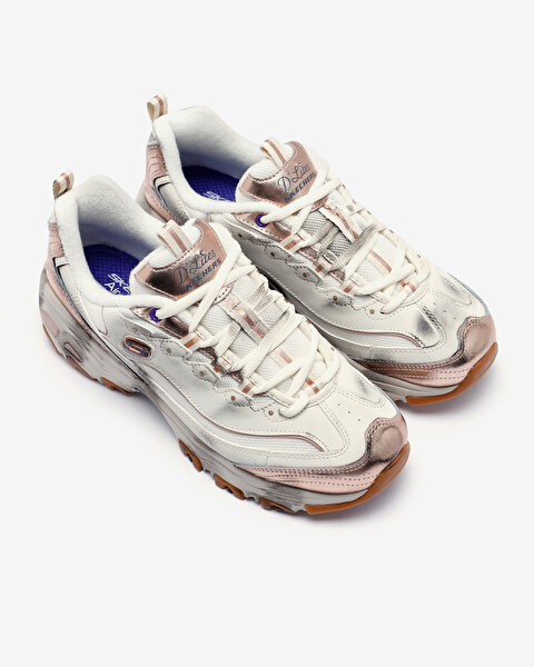 Skechers D'lites - Vintage Vision Kadın Natürel/altın Sneakers 150245 NTGD-5
