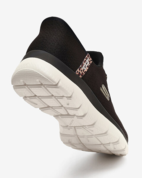 Skechers Summits Leopard Chic Kadın Siyah Spor Ayakkabı 150275TK BKMT-6