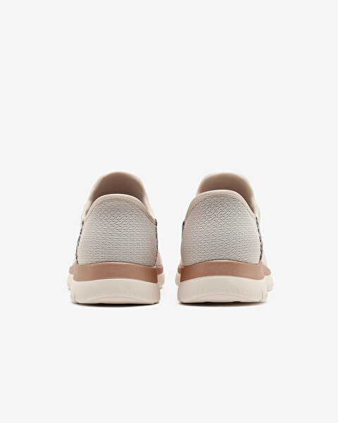 Skechers Summits Leopard Chic Kadın Bej Spor Ayakkabı 150275TK NTMT-4