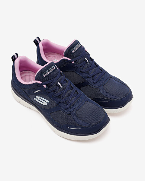 Skechers Summits Kadın Mavi Spor Ayakkabı 150290TK NVPK-4