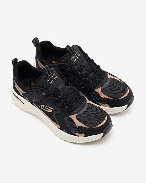 Skechers Arch Fit 2.0 Kadın Siyah Spor Ayakkabı 150332 BKRG-4