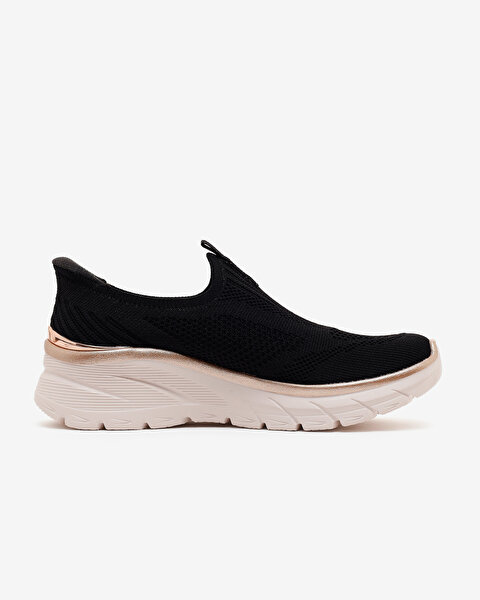 Skechers Fashion Fit 2.0 Kadın Siyah Spor Ayakkabı 150381TK BKRG-1