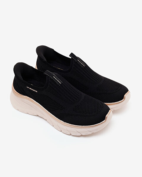 Skechers Fashion Fit 2.0 Kadın Siyah Spor Ayakkabı 150381TK BKRG-5
