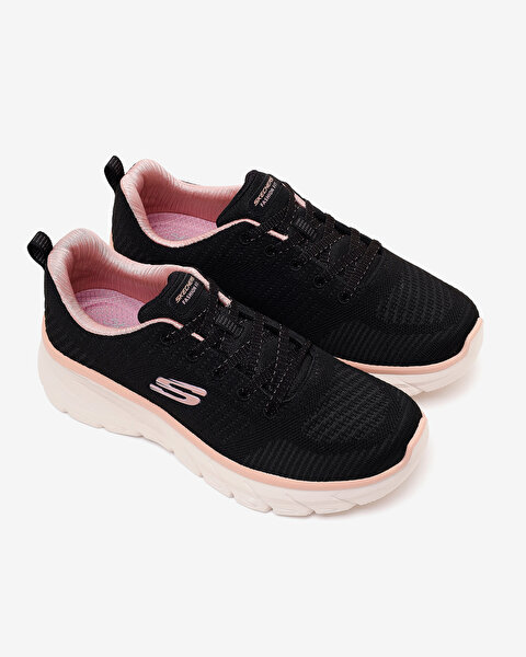 Skechers Fashion Fit 2.0 Kadın Siyah Spor Ayakkabı 150384TK BKRG-4