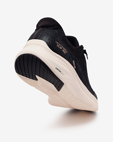 Skechers Contour Foam - Natural Ease - Cozy Fit Kadın Siyah Spor Ayakkabı 150507 BKRG-6
